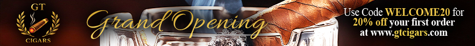 GT Cigars, Banner, Cigar Press Magazine