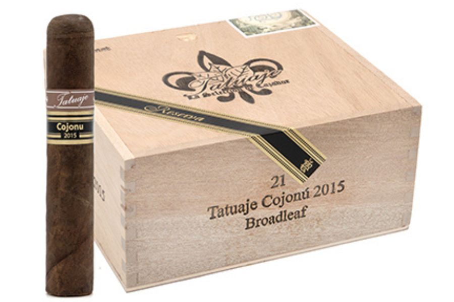 Box Tatuaje Cojonu 2015 Broadleaf Cigars