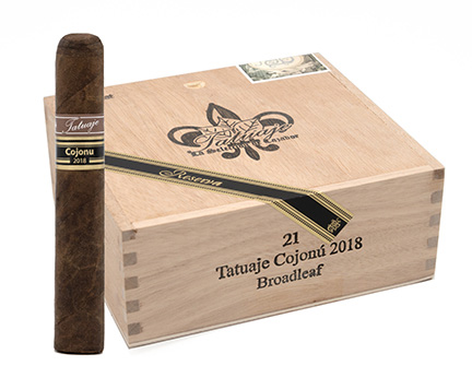 Box of Tatuaje Cojonu 2018 Broadleaf Cigars