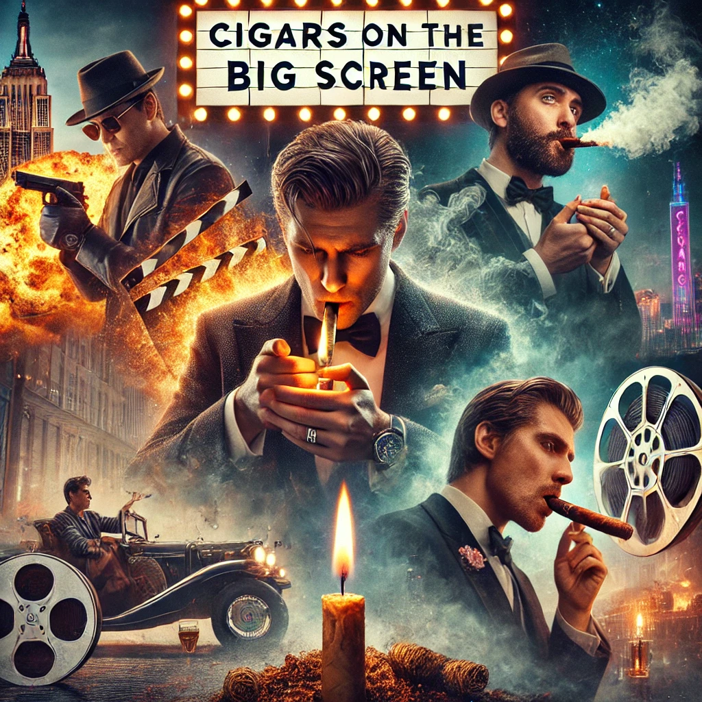 Cigar smokers on the big screen. Comedy. Cigar Press Mag