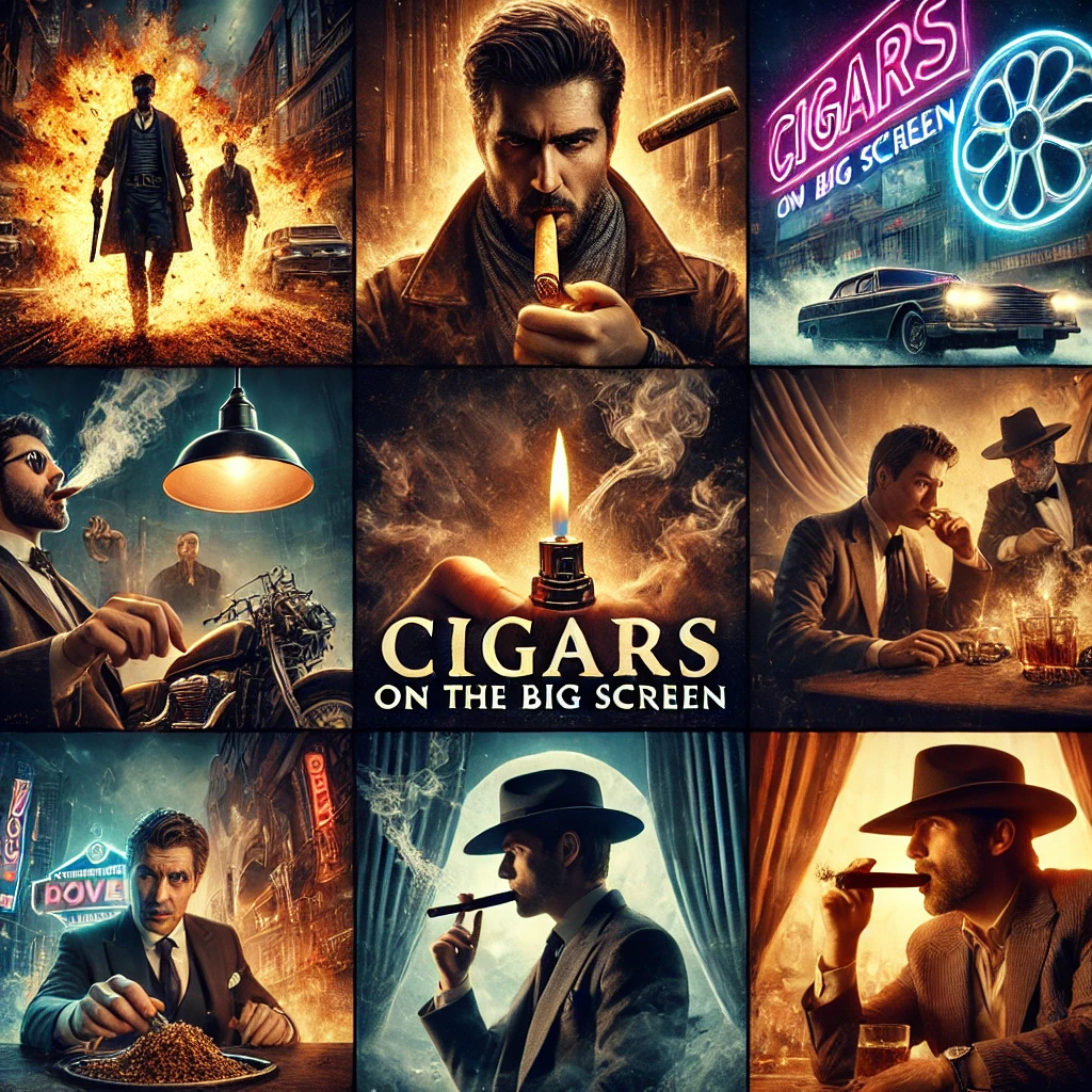 Cigar smokers in movies. 